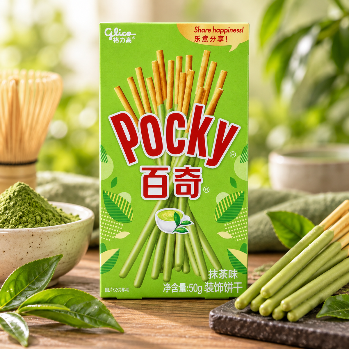 GLICO Pocky Matcha Flavor 50g