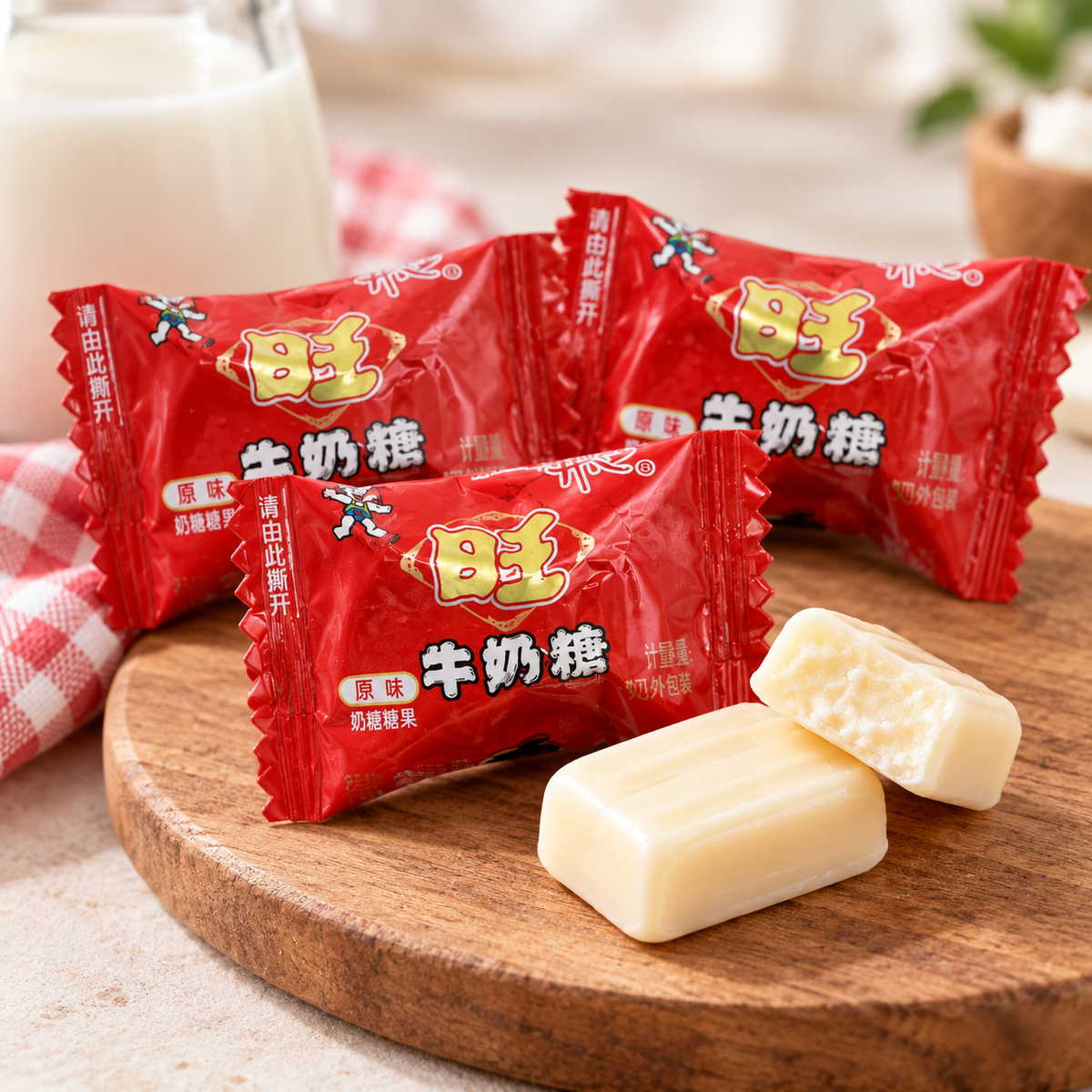 Want Want Milk Candy, Original Flavor