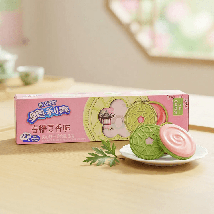 Oreo Sandwich Cookie (Sticky Bean Flavor) Sandwich Cookie