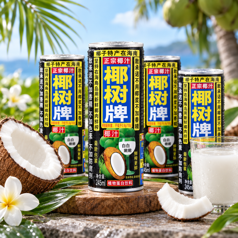 YeShu Coconut Juice 245ml Can