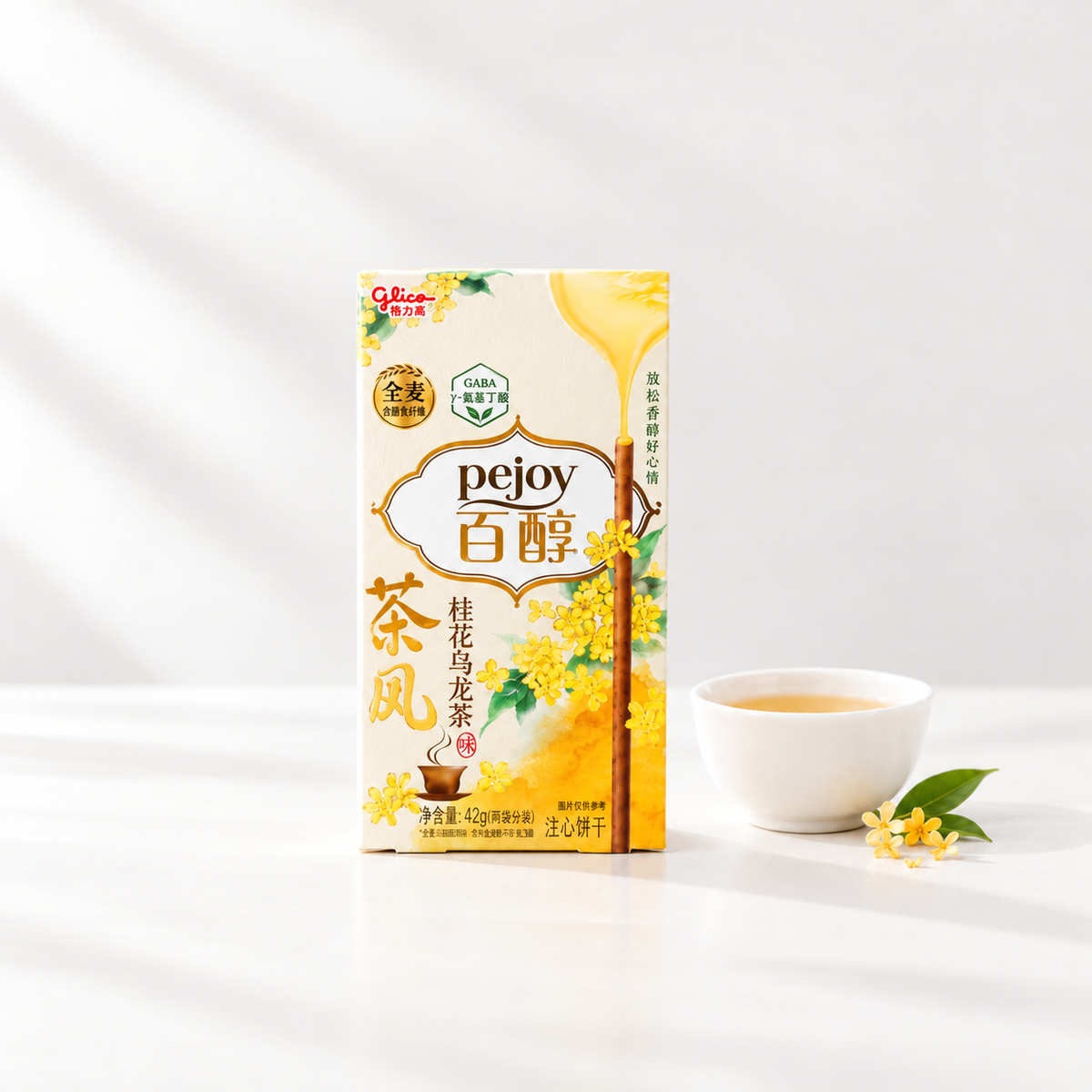 GLICO Pejoy Osmanthus Oolong Tea Flavor 42g