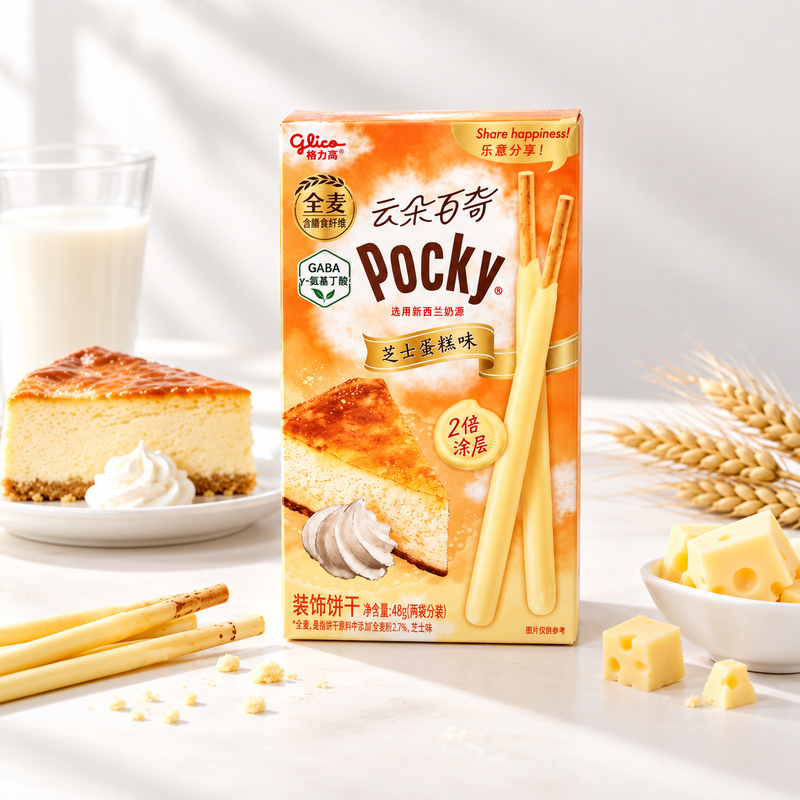 GLICO Cloudy Pocky Cheesecake Flavor 48g