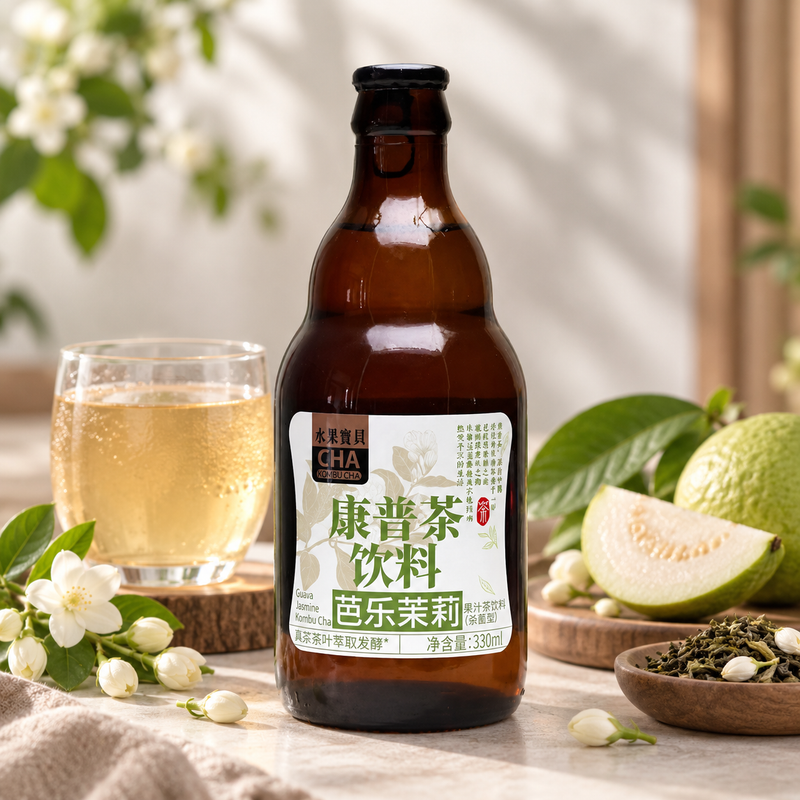 SGBB Kombucha Guava Jasmine 330ml