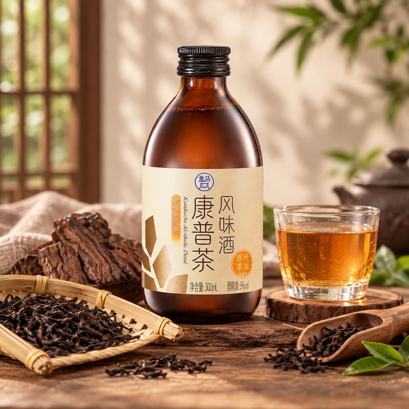 SGBB Kombucha Yuzu Da Hong Pao Tea 330ml