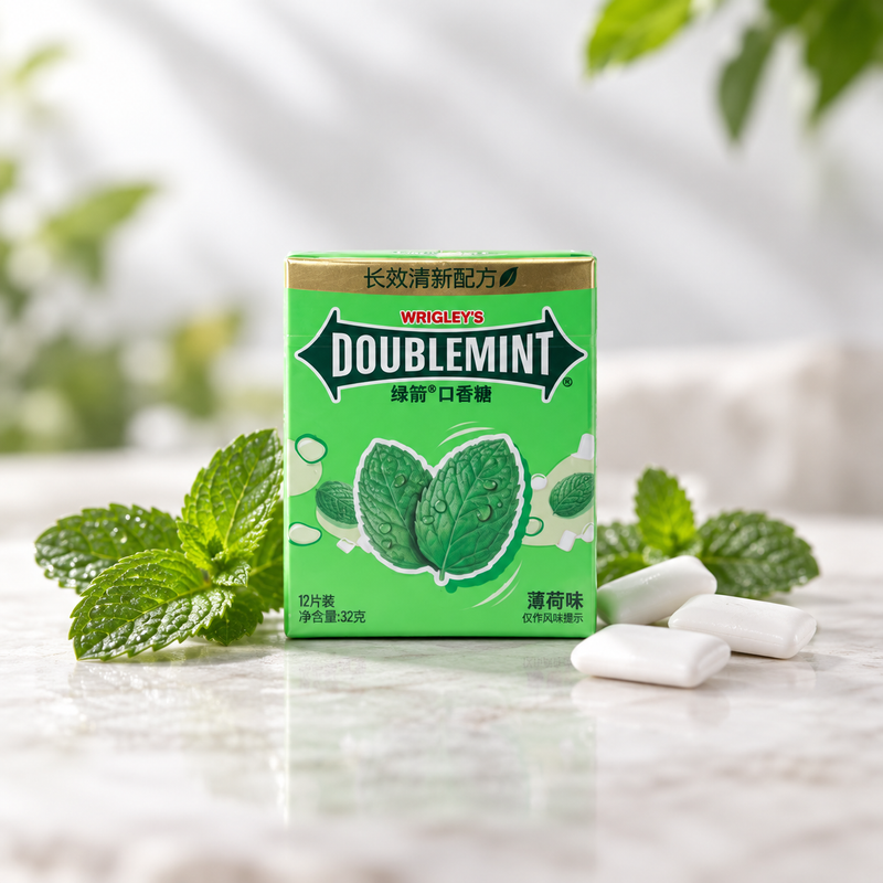 Wrigley's Doublemint Gold Edition Mint Gum (32g)