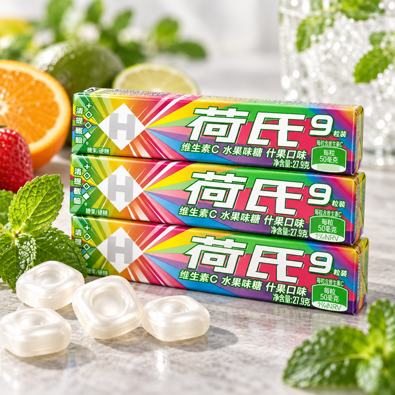 Halls Mixed Fruit Mints (34g)
