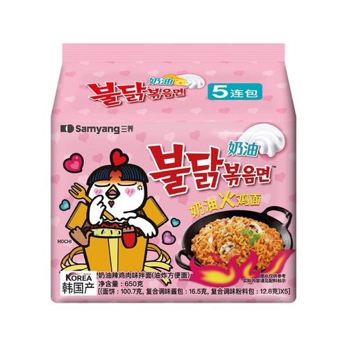 三养超辣鸡肉味奶油火鸡面 商品图片