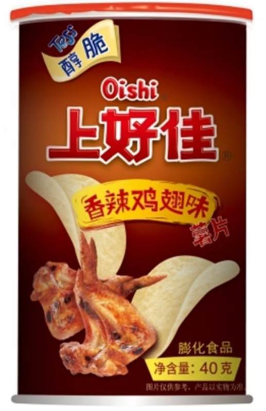 上好佳薯片香辣鸡翅味40g 商品图片