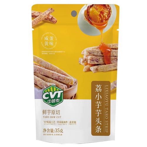 中越泰荔小芋芋头条蟹黄味35g 商品图片