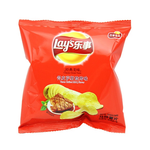 乐事薯片得克萨斯烧烤味35g 商品图片