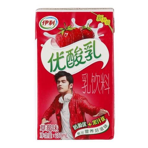 伊利优酸乳草莓口味250ml 商品图片
