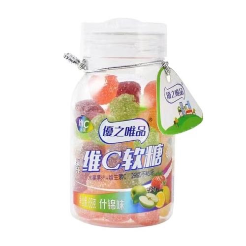 优之唯品果汁维C软糖什锦味 商品图片