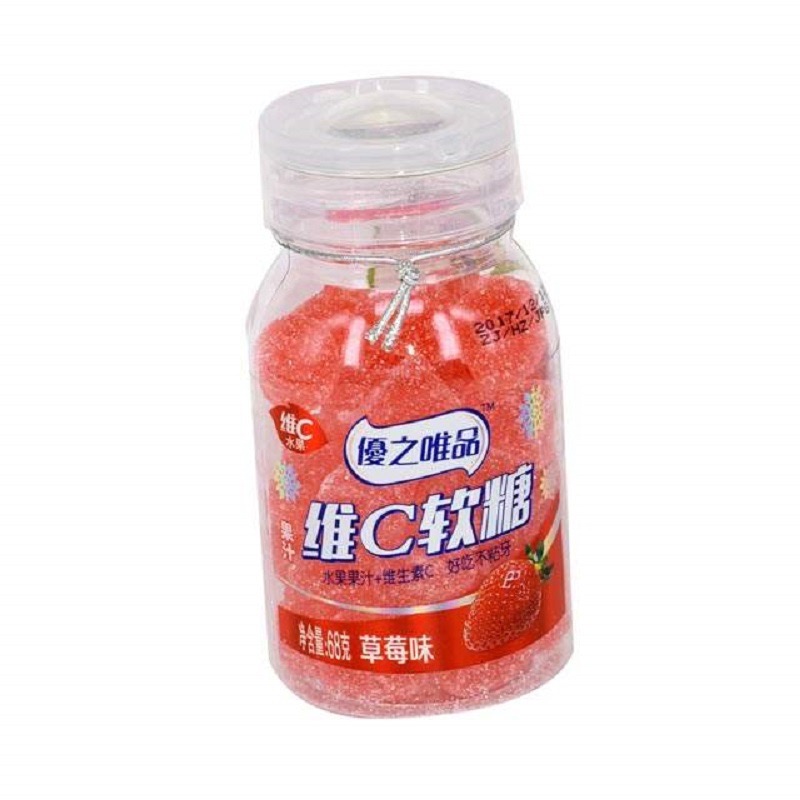 优之唯品果汁维C软糖草莓味 商品图片