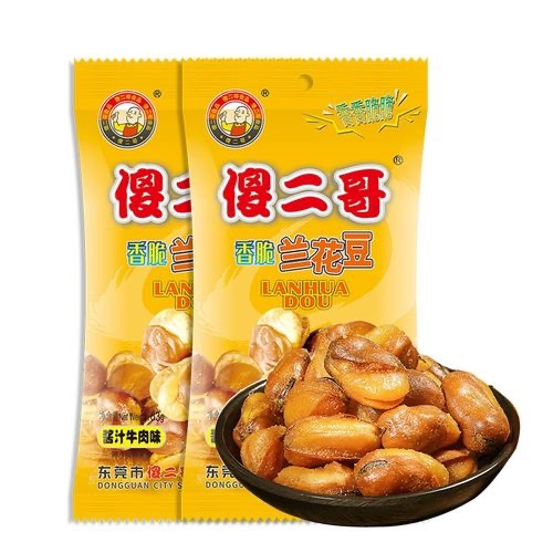 傻二哥香脆兰花豆酱汁牛肉味 商品图片