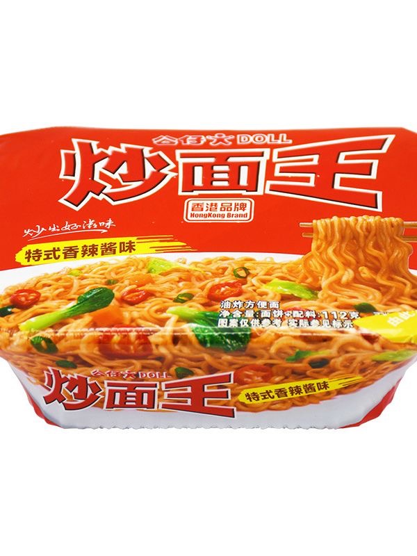 公仔炒面王特式香辣味 商品图片