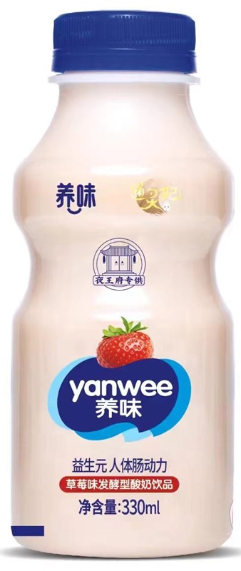 养味酸奶饮品草莓味 商品图片