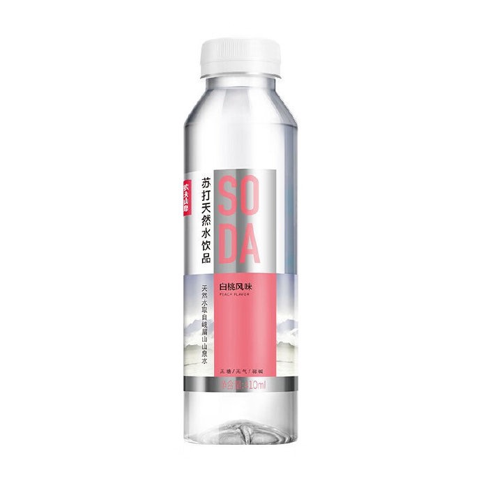 农夫山泉苏打水白桃味410ml 商品图片