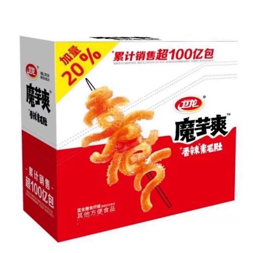 卫龙魔芋爽盒装香辣味 商品图片