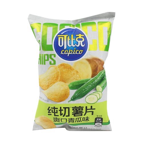 可比克纯切薯片爽口青瓜味 商品图片