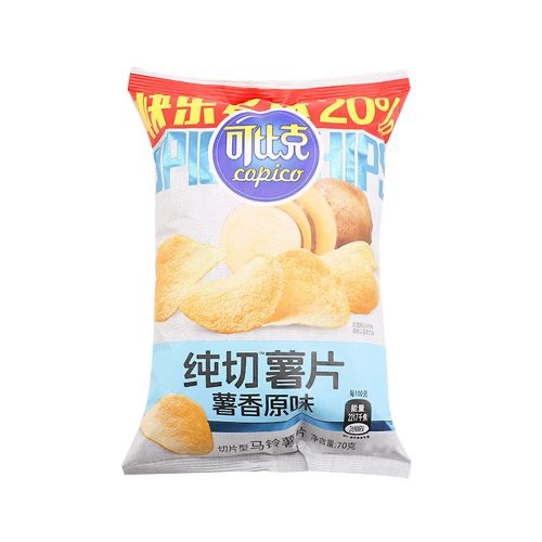 可比克纯切薯片薯香原味 商品图片
