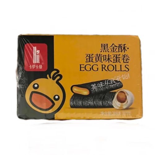 咔啰卡曼脆皮蛋卷黑金酥蛋黄味 商品图片