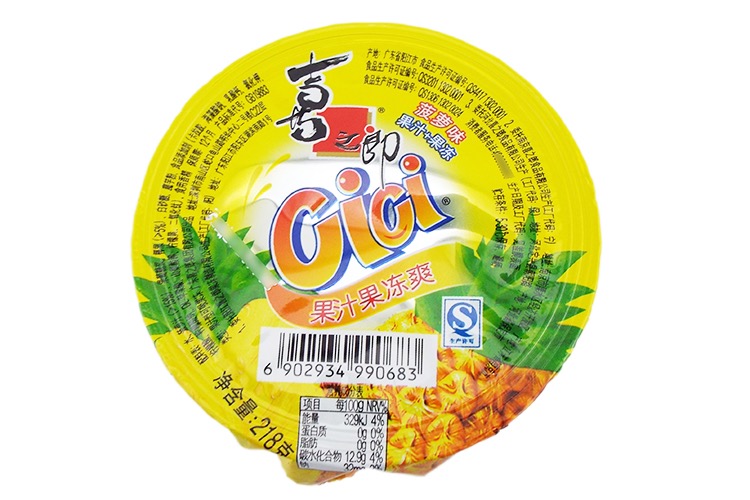喜之郎果肉果冻凤梨味（特供款） 商品图片