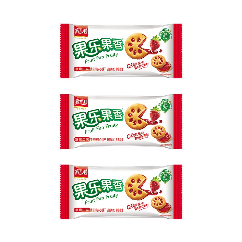 嘉士利果乐果香饼干草莓味 商品图片