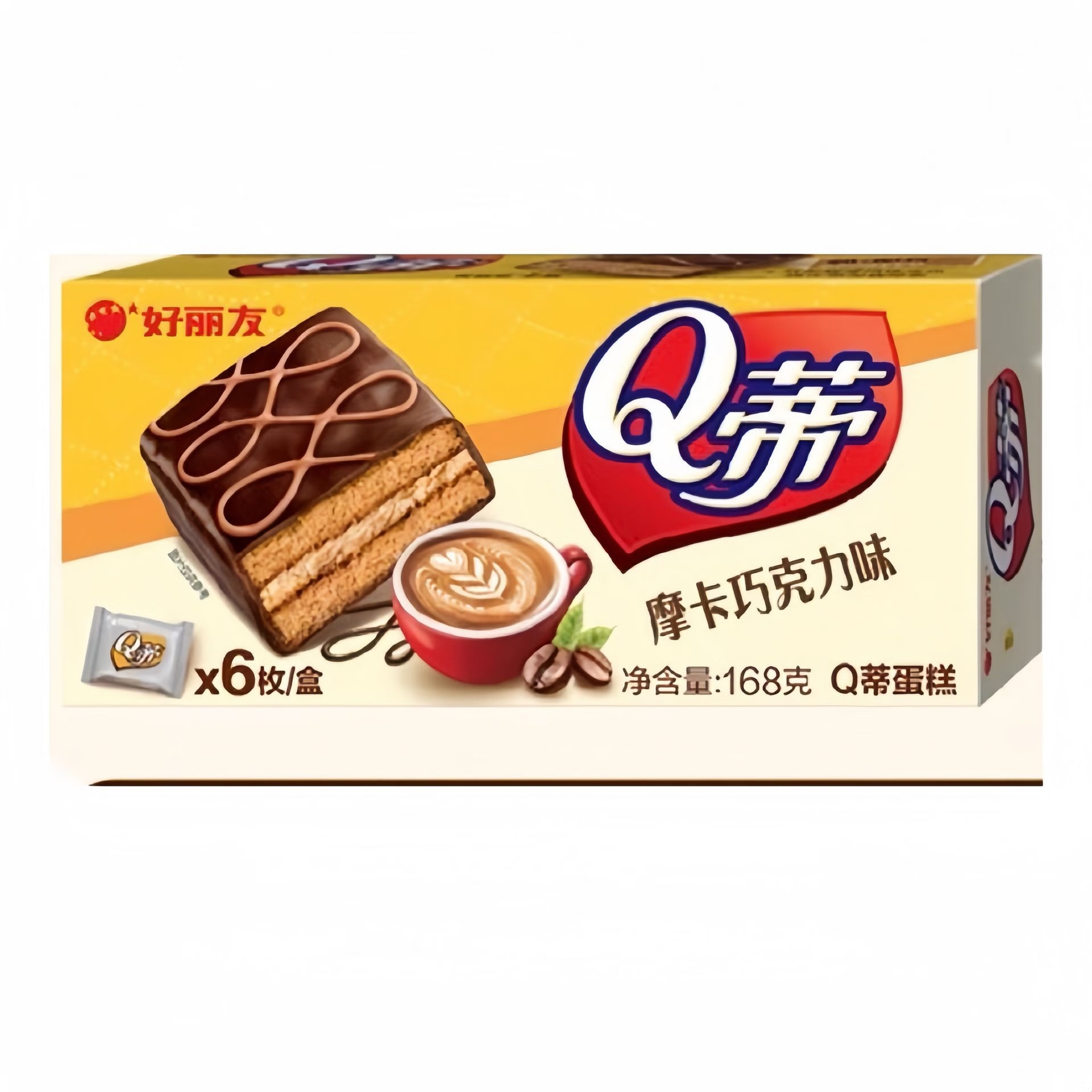好丽友Q蒂摩卡巧克力味 商品图片