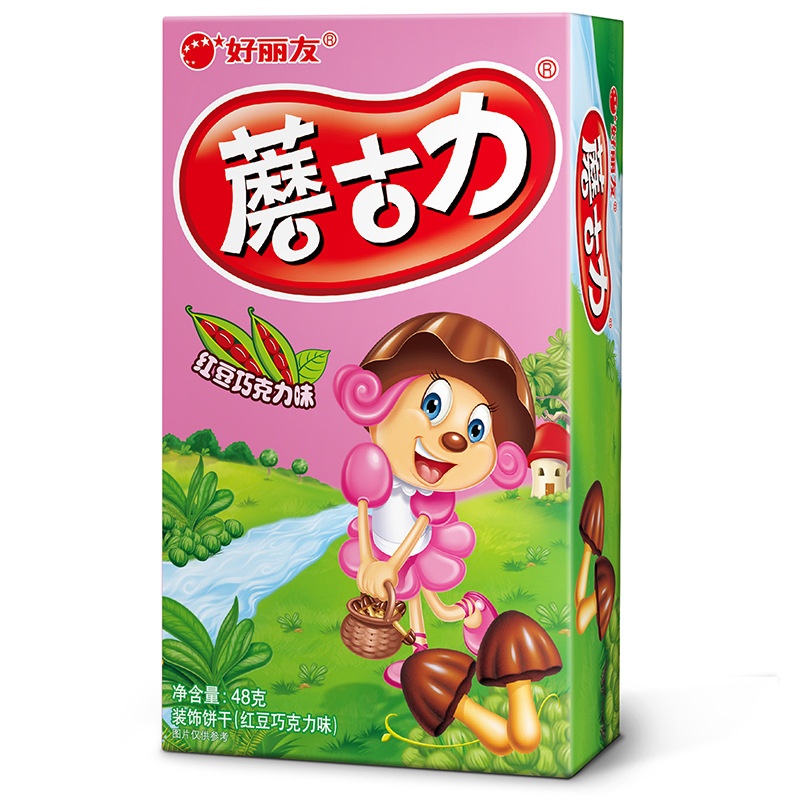 好丽友蘑古力红豆巧克力味（SSP） 商品图片