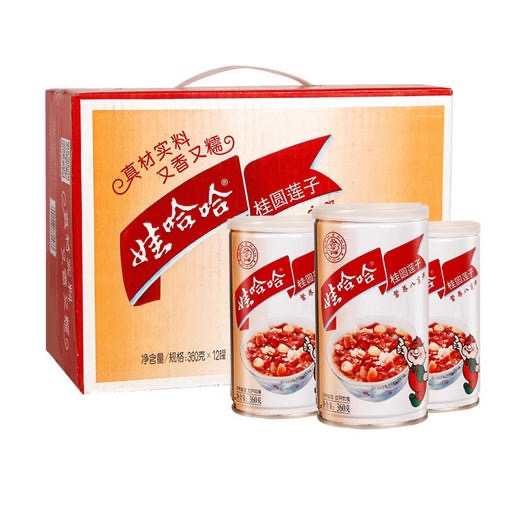 娃哈哈桂圆莲子八宝粥 商品图片