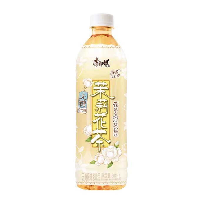 康师傅无糖茉莉花茶饮品500ml 商品图片