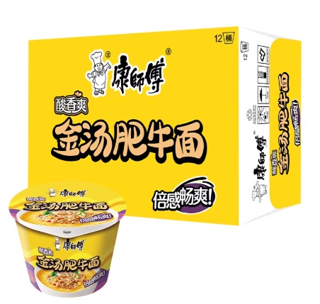 康师傅金汤肥牛面 商品图片