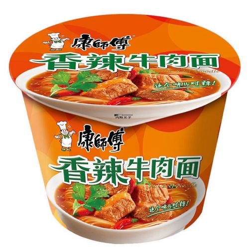 康师傅香辣牛肉面 商品图片