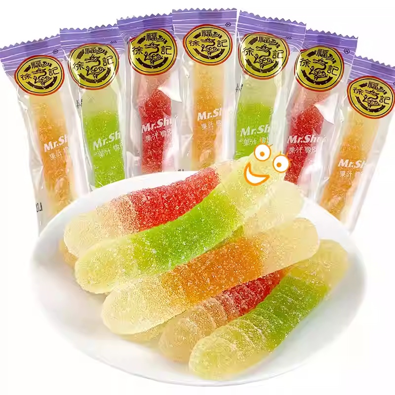 徐福记果汁橡皮糖蚯蚓型（SSP） 商品图片