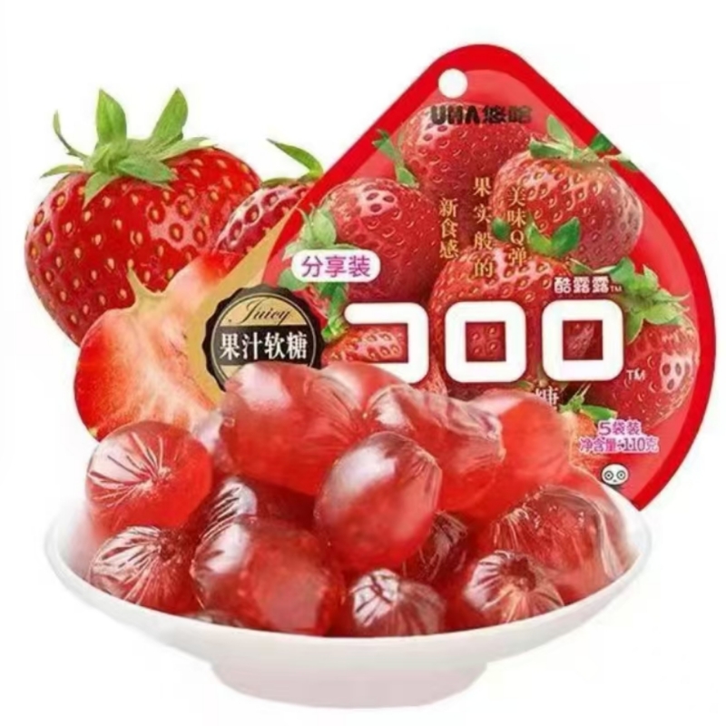 悠哈果汁软糖草莓味 商品图片