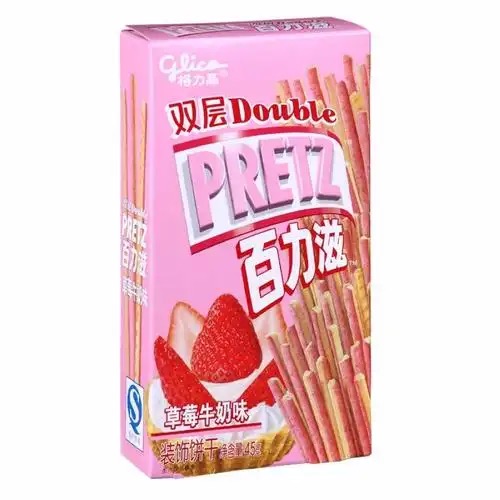格力高百力滋饼干草莓牛奶味 商品图片
