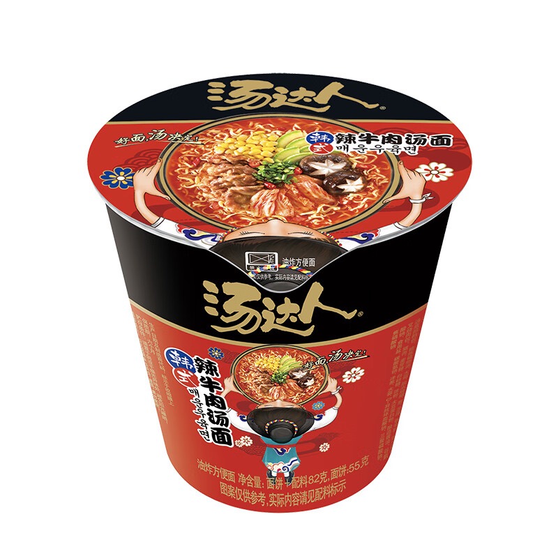 汤达人辣牛肉汤面 商品图片
