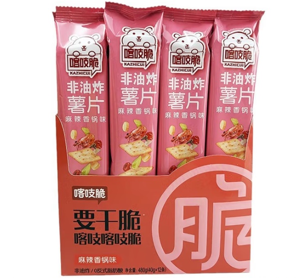 洽洽喀吱脆薯片麻辣香锅味 商品图片