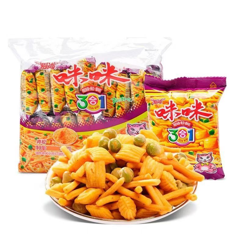 爱尚咪咪虾条三合一肉松味 商品图片
