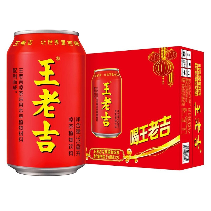 王老吉植物凉茶310ml 商品图片