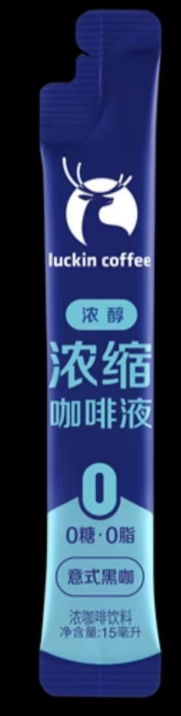 瑞幸浓缩咖啡液意式黑咖15ml 商品图片