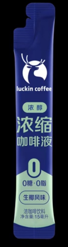 瑞幸浓缩咖啡液生椰风味15ml 商品图片