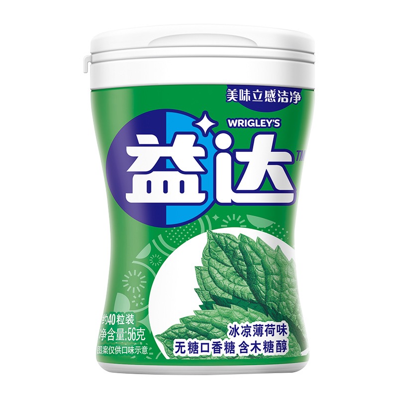 瓶装益达冰凉薄荷味 商品图片