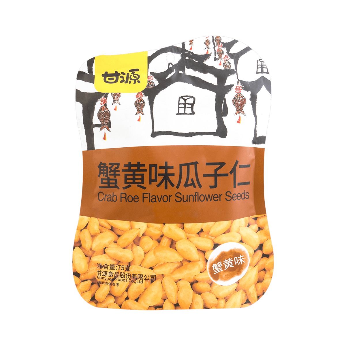 甘源瓜子仁蟹黄味袋装 商品图片