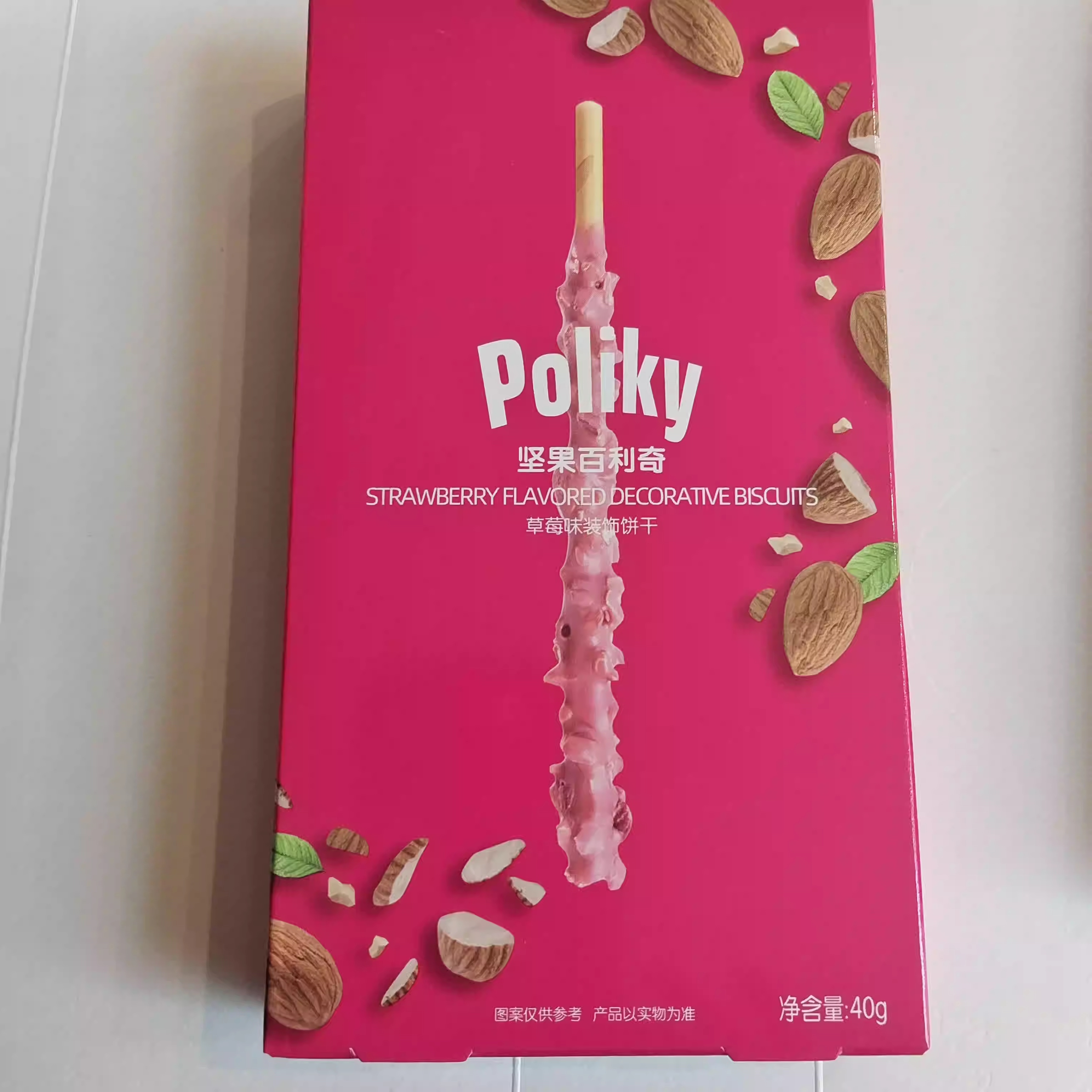 百利奇饼干坚果草莓味40g 商品图片