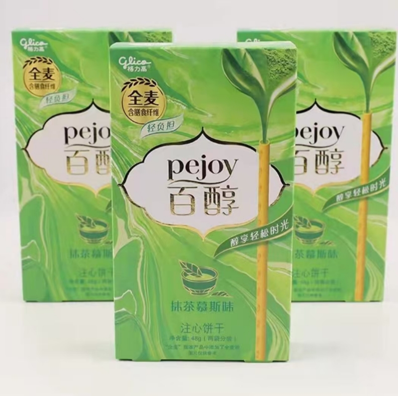 百醇注心饼干抹茶味 商品图片