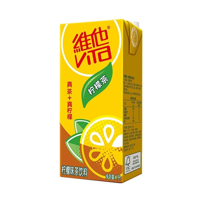 维他柠檬茶1L 商品图片