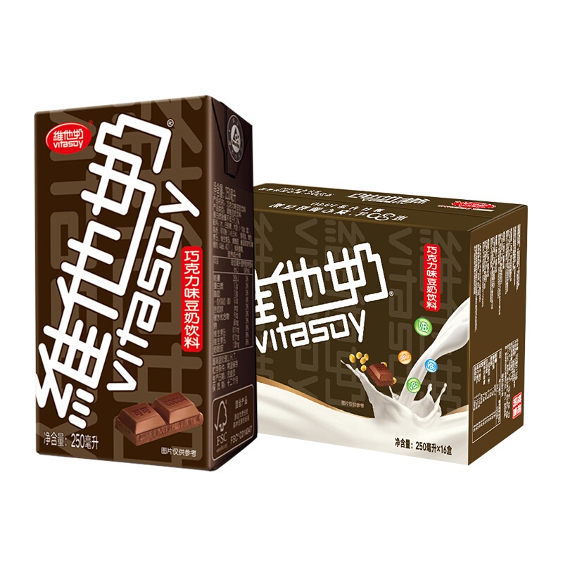 维他豆奶巧克力味250ml 商品图片