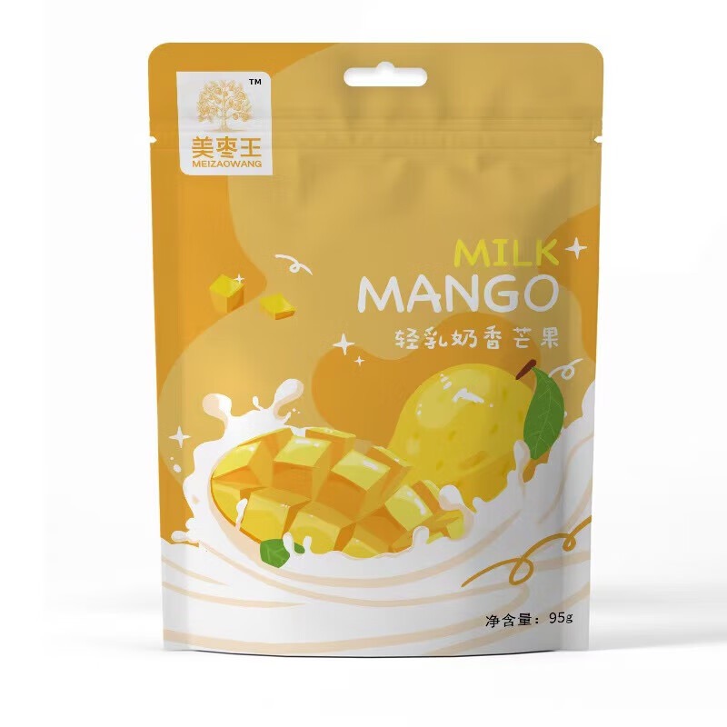 美枣王轻乳奶香芒果 商品图片