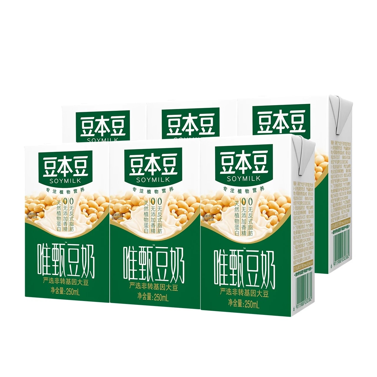 豆本豆豆奶原味6连包 商品图片